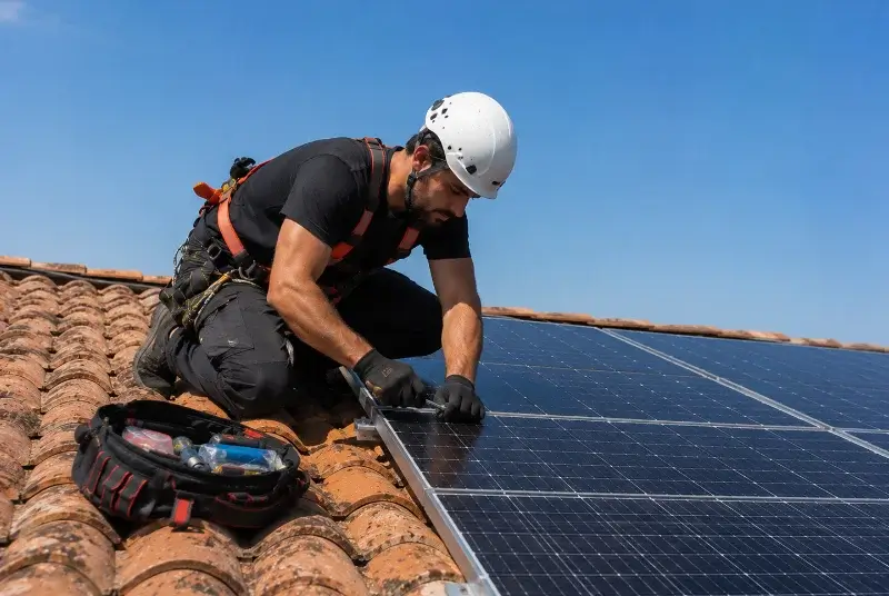 Maintenance et monitoring de panneaux solaires à Revel